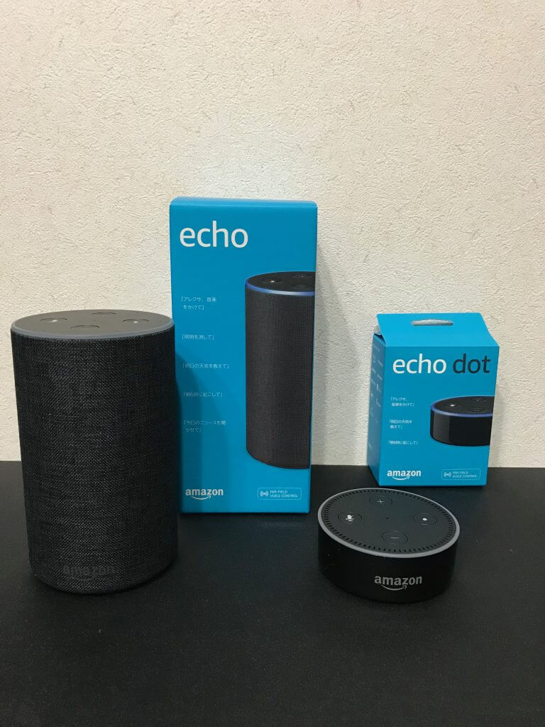 Amazon EchoとAmazon Echo dot